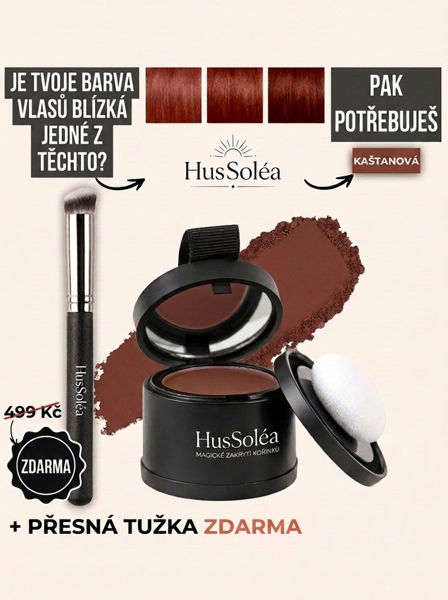 HusSoléa™ | Okamžité zakrytí šedin