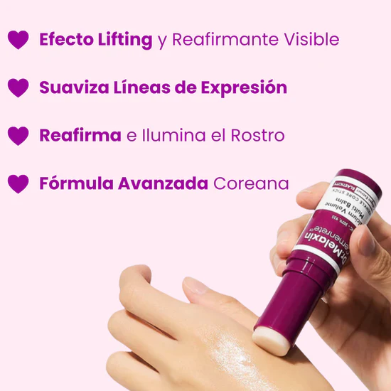Bálsamo de Colágeno y Calcio para mejorar la firmeza de la piel durante la menopausia.